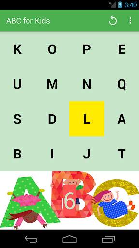 A game in ABC for kids 1 تصوير الشاشة