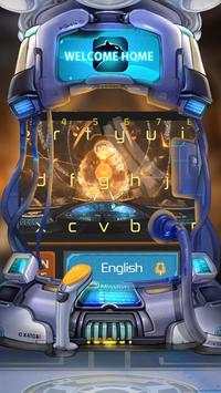 VR game keyboard orange screenshot 1