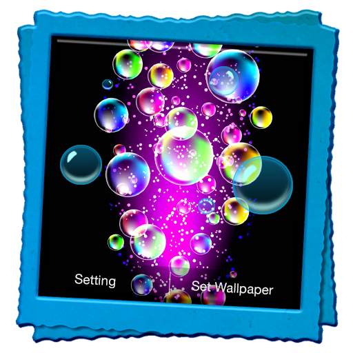 Colorful Bubble Live Wallpaper 6.1