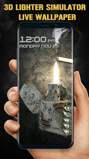 3D Virtual Lighter Simulator Wallpaper screenshot 1
