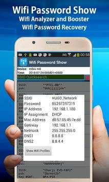 Wifi Password Show & wifi Analyzer 2019 screenshot 6