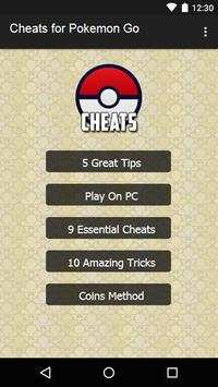 Cheats for Pokemon Go screenshot 2