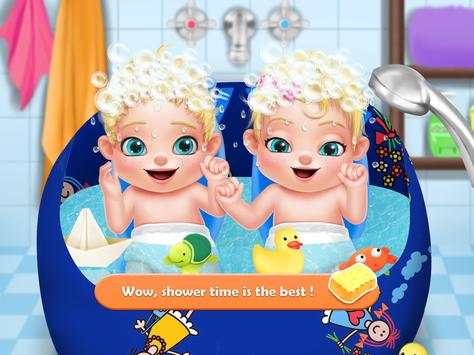 Newborn Baby Angry Twins скриншот 4