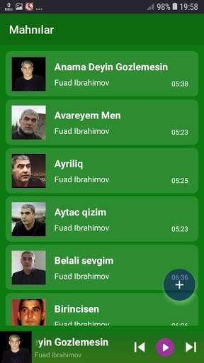 Fuad Ibrahimov mahnilar screenshot 1