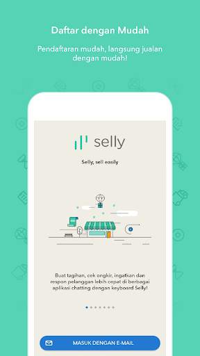 Selly - Keyboard Ajaib Online Shop Seller स्क्रीनशॉट 3