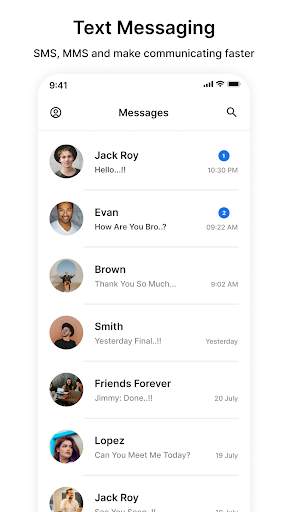 Messages: SMS & Text Messaging screenshot 1