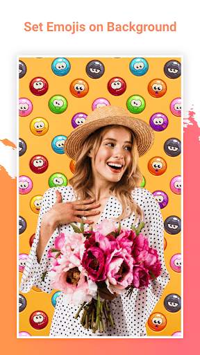 Emoji Photo editor - Auto emoji background changer screenshot 1