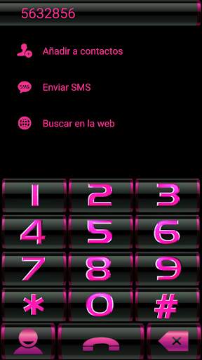 THEME METAL PINK FOR EXDIALER screenshot 4