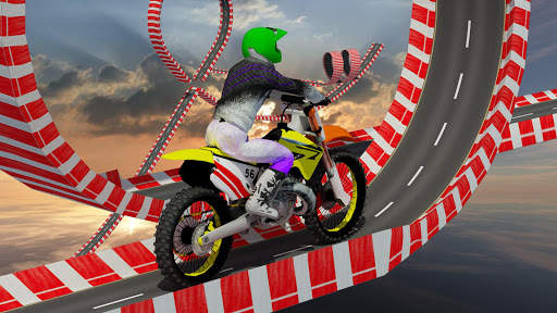 Stunt Bike Impossible Tracks-Race Moto Drive Game screenshot 10