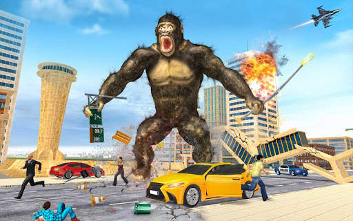Monster Gorilla Rampage: Animal Attack Simulator screenshot 2