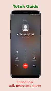 Totok Guide - HD Video & Voice Call 2020 screenshot 1