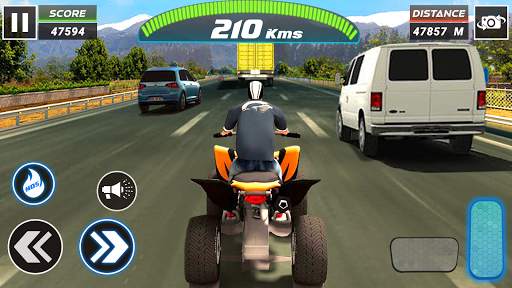 Quad Bike Highway Racing screenshot 2
