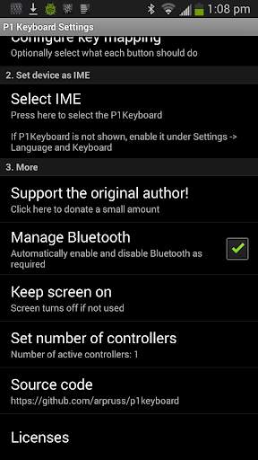 P1 Keyboard screenshot 2
