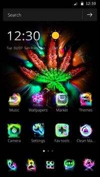 Weed Smoke Theme screenshot 1