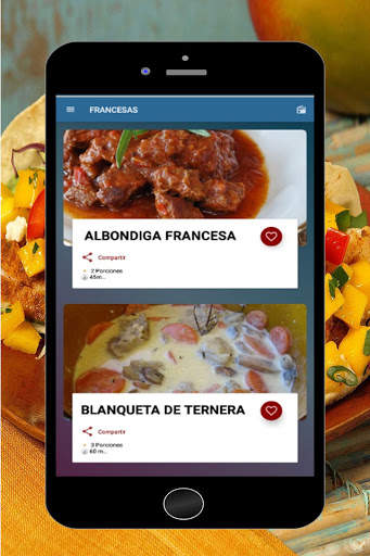 Recetas de Comida Casera Facil screenshot 2