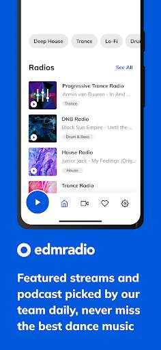 Edmradio - Dance Music Stream 8 تصوير الشاشة