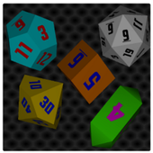 D&amp;D 3D Dice Simulator icon