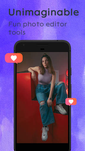 Photo likes stereo effect screenshot 1