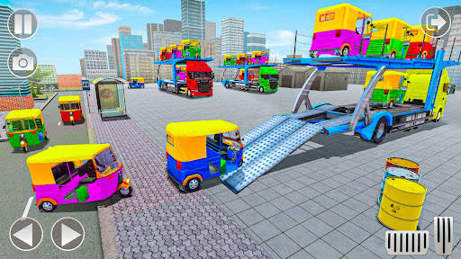 Indian Modern Rickshaw Games screenshot 4