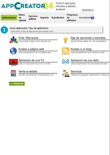 AppCreator24 screenshot 2