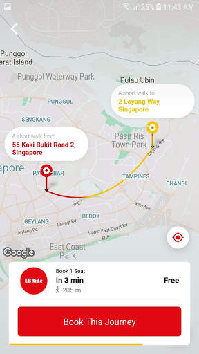 EB Ride screenshot 3