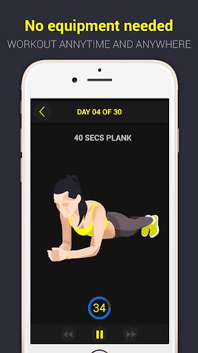 30 Day Plank Challenge Free screenshot 3