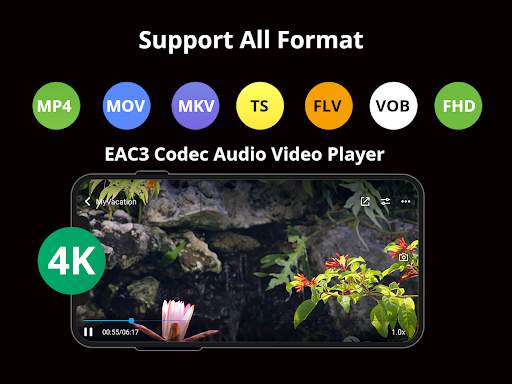 EAC3 Codec Video Player screenshot 1
