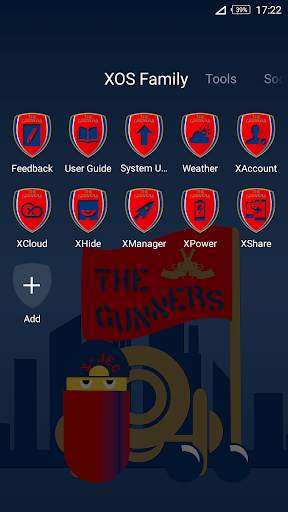 Theme for Infinix - XOS Launcher : Gunners Themes screenshot 3