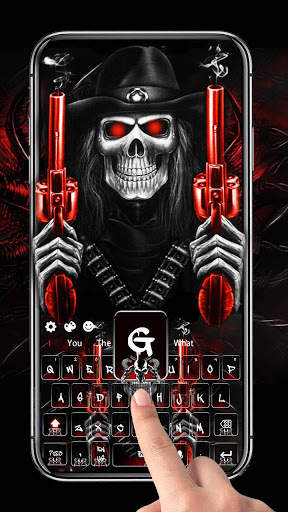 Skull Fire Gun keyboard screenshot 1