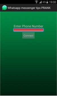 Hack WhatsApp Messenger Tips prank screenshot 2