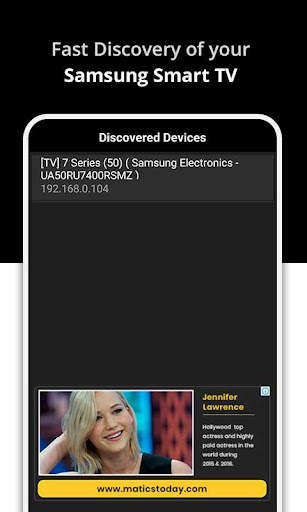 SAM-Matics: TV Remote for SAMS screenshot 1