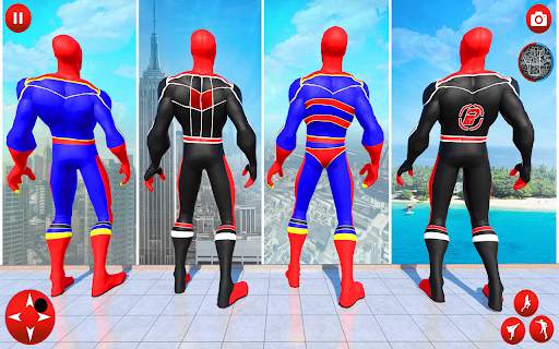 Superhero Spider Rope Hero screenshot 4