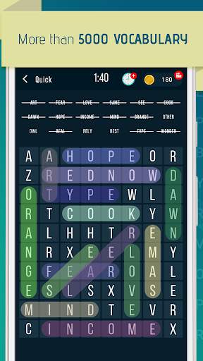 Word King : Word Swipe- Cross  скриншот 1