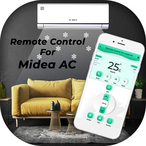 Remote Control For Midea AC 2.2