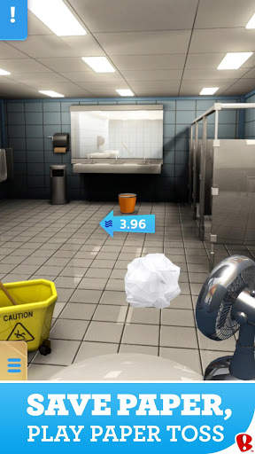 Paper Toss 3D screenshot 4