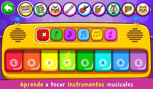 Piano Niños Música y Canciones screenshot 1