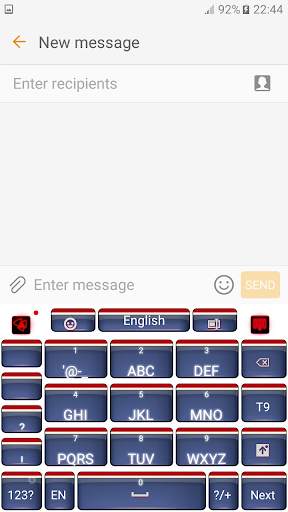 Oceanic Blue Keyboard screenshot 7