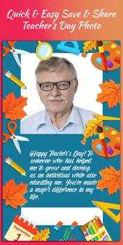 Teacher's Day Photo Frames - Photo Editor screenshot 4