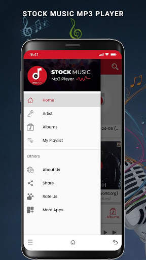 Stock Music - Mp3 Player screenshot 2