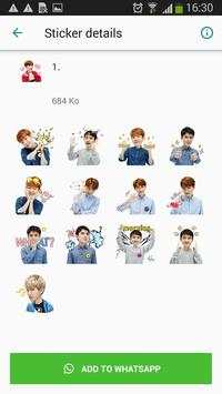 Exo Stickers for Whatsapp : Autocollants Pour Exo screenshot 2
