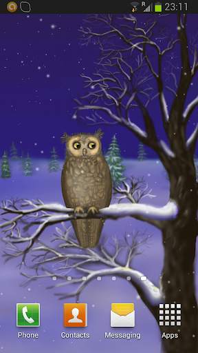 Owl of a Season Wallpaper Lite screenshot 2