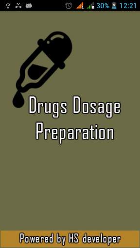 Drugs Dosage screenshot 1