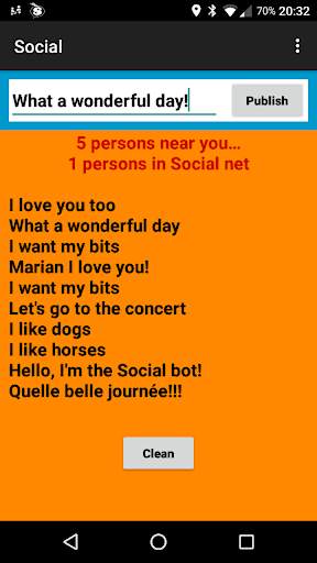 Social Bluetooth screenshot 3