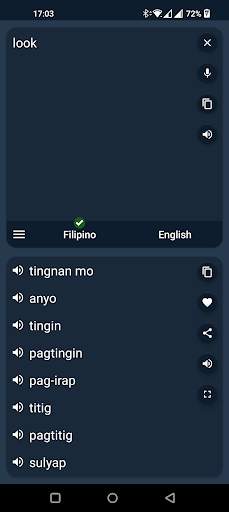 Filipino - English Translator скриншот 4