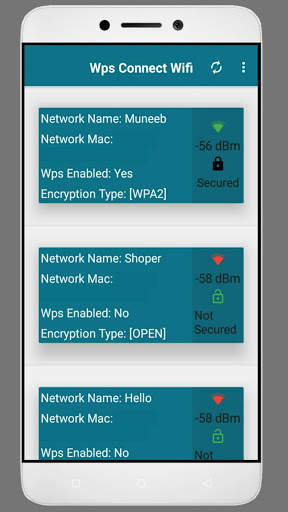 Wps Connect Wifi 2021 screenshot 1