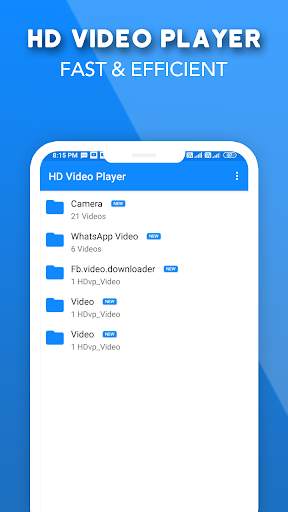 HD Video Player - All Format HD Video Player 2 تصوير الشاشة