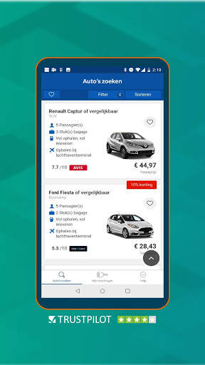 Argus Car Hire-app screenshot 2