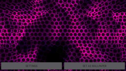 Neon Cells Particles 3D Live Wallpaper screenshot 18