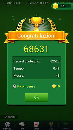 Solitario Piramidale - Carte screenshot 5