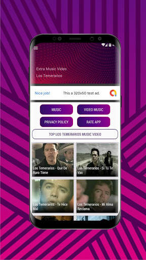 Musica de Los Temerarios Mix screenshot 1